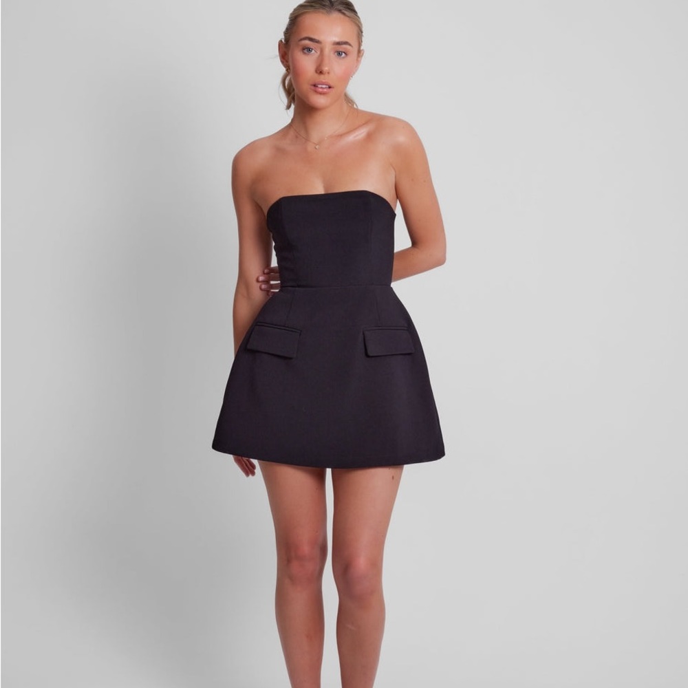 The Ultimate Muse Strapless Dress | Black